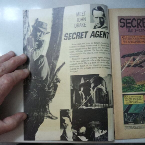 Rare Vintage "Secret Agent" Issue #1 - Published in 1966 by Gold Key - Picture 2 of 5